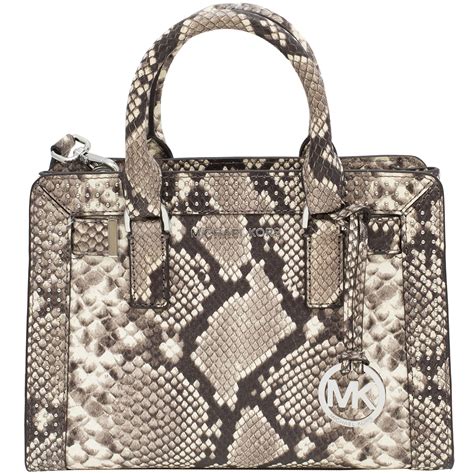 michael kors purses black snakeskin.